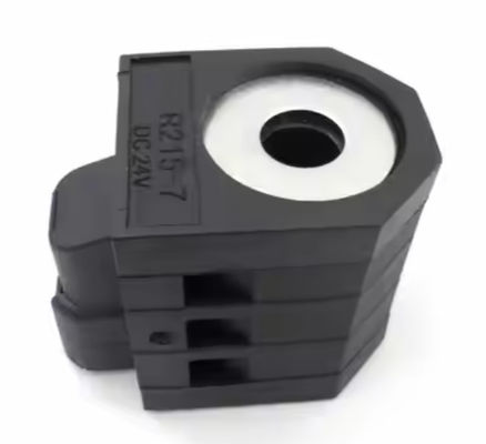 YU'AN 24V Excavator Solenoid Valve Coil XKBL-00004 สําหรับ R210LC-7 R215LC-7