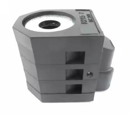 YU'AN 24V Excavator Solenoid Valve Coil XKBL-00004 สําหรับ R210LC-7 R215LC-7