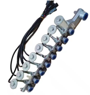 วาล์วควบคุม excavator PC200-8 วาล์ว solenoid ของ excavator ส่วนประกอบ 20Y-60-41611 20Y-60-41612 อะไหล่