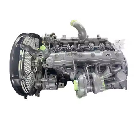 ISUZU 6BG1 เครื่องยนต์ 128KW สําหรับ ZX210 Excavator สําหรับอุตสาหกรรมก่อสร้าง
