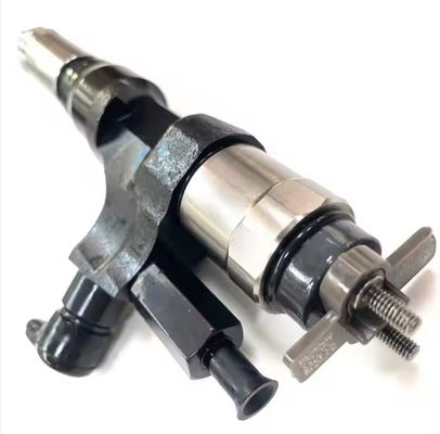 หัวฉีดน้ำมันเชื้อเพลิงคอมมอนเรล เครื่องยนต์ J08E สำหรับรถขุด SK330-8 SK350-8 095000-6593 0950006593