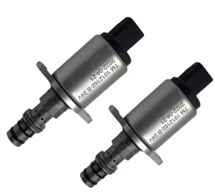 วาล์วซอลีนอยด์ปั๊มไฮดรอลิก TM1012162 สําหรับเครื่องขุด EC200 EC200D