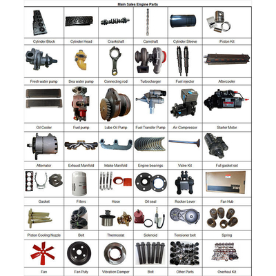 4BTA 3.9 4B 4BT เพลาข้อเหวี่ยงพร้อมเกียร์ ชิ้นส่วนเครื่องยนต์สำหรับรถขุดดีเซล 3908031 3863276