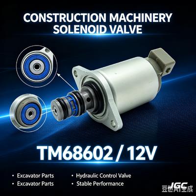 อะไหล่เครื่องบดเครื่องก่อสร้าง TM68602 วาล์วโซเลนอยด์ 12 วอล