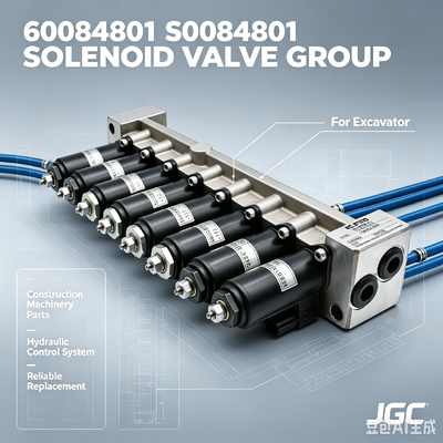 60084801 กลุ่มโซลินอยด์วาล์ว เหมาะสำหรับรถขุดทุกรุ่น