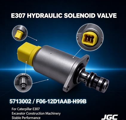 สำหรับ 571-3002 5713002 รถขุด E307 วาล์วโซลินอยด์ไฮดรอลิก F06-12D1AAB-H99B