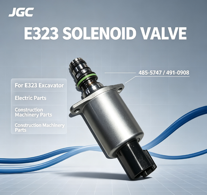 เครื่องขุดไฟฟ้า E323 วาล์วโซเลโนอิด 485-5747 491-0908
