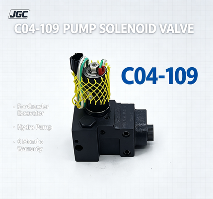 ราคาดีที่สุด C04-109 เครื่องขุดพั๊มขบวน ปั๊มซอลีนอยด์สําหรับสําหรับปั๊มน้ํา เครื่องจักรกลก่อสร้าง 6 เดือนรับประกัน