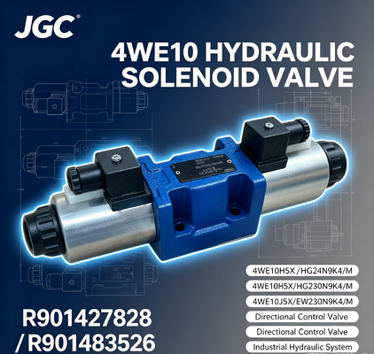 4WE10 Series R901427828 4WE10H5X/HG24N9K4/M R901483526 4WE10J5X/EW230N9K4/M วาล์วควบคุมทิศทางโซลินอยด์ไฮดรอลิก