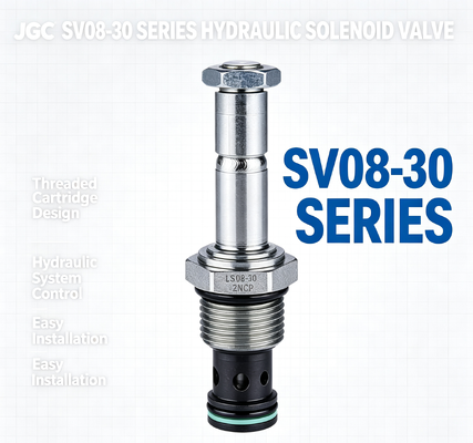 SV08-30 ซีรีส กล่องกล่องกล่องฮิดรอลิกซอลีนอยด์วาล์ว