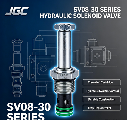 SV08-30 ซีรีส กล่องกล่องกล่องฮิดรอลิกซอลีนอยด์วาล์ว