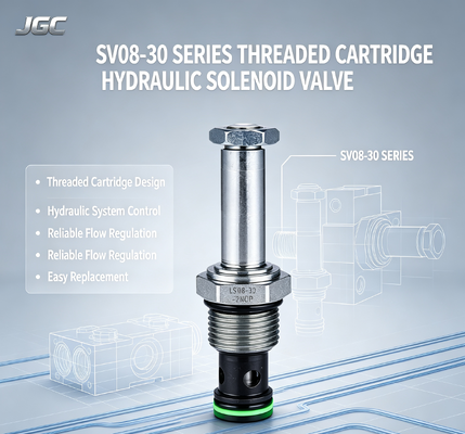SV08-30 ซีรีส กล่องกล่องกล่องฮิดรอลิกซอลีนอยด์วาล์ว