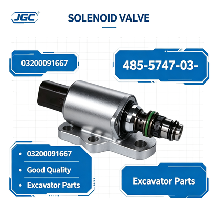 485-5747-03- 03200091667 SOLENOID VALVE อะไหล่เครื่องขุดคุณภาพดี