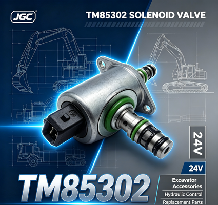 TM85302 วาล์วโซเลนอยด์ที่เหมาะสําหรับอุปกรณ์เสริมเครื่องขุด