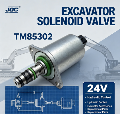 TM85302 วาล์วโซเลนอยด์ที่เหมาะสําหรับอุปกรณ์เสริมเครื่องขุด