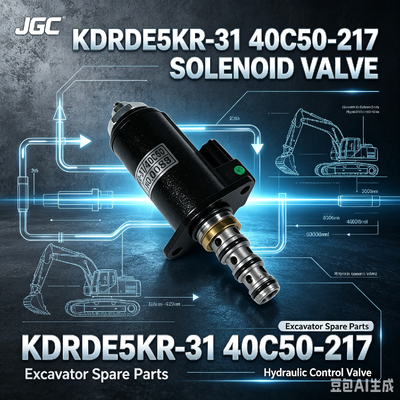 KDRDE5KR-31 40C50 -217 วาล์วซอลีนอยด์ เหมาะสําหรับอะไหล่เครื่องขุด