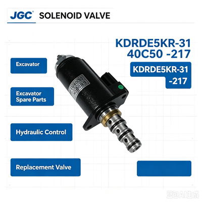KDRDE5KR-31 40C50 -217 วาล์วซอลีนอยด์ เหมาะสําหรับอะไหล่เครื่องขุด