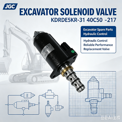 KDRDE5KR-31 40C50 -217 วาล์วซอลีนอยด์ เหมาะสําหรับอะไหล่เครื่องขุด