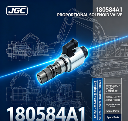 180584A1 วาล์วโซเลนอยด์สัดส่วนสําหรับ MX80C MX90C MX100C MX100 MX110 MX120 MX135 อะไหล่วาล์วเครื่องขุด