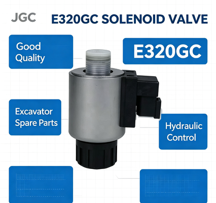 E320GC คุณภาพดี อุปกรณ์สํารองเครื่องขุด SOLENOID VALVE
