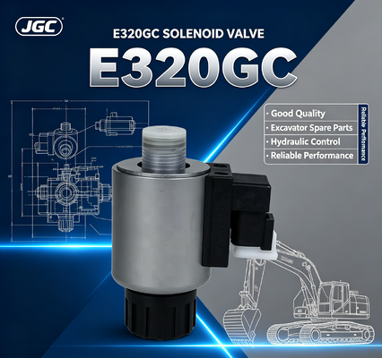 E320GC คุณภาพดี อุปกรณ์สํารองเครื่องขุด SOLENOID VALVE