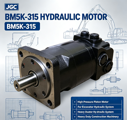 BM5K-315 เครื่องยนต์ไฮดรอลิก เครื่องยนต์พิสตันแรงดันสูง สําหรับเครื่องขุด เครื่องยนต์ไฮดรอลิก เครื่องจักรกลก่อสร้างหนัก