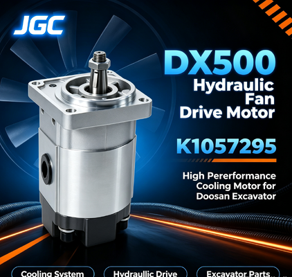 K1057295 DX500 ไฮดรอลิก แฟนไดรฟ์ มอเตอร์, แฟน excavator ที่มีประสิทธิภาพสูง มอเตอร์ไฮดรอลิกสําหรับ Doosan Excavator