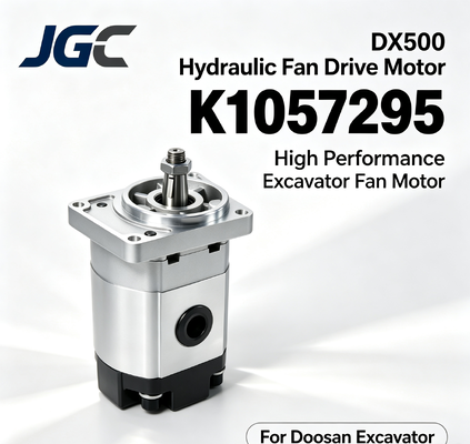 K1057295 DX500 ไฮดรอลิก แฟนไดรฟ์ มอเตอร์, แฟน excavator ที่มีประสิทธิภาพสูง มอเตอร์ไฮดรอลิกสําหรับ Doosan Excavator