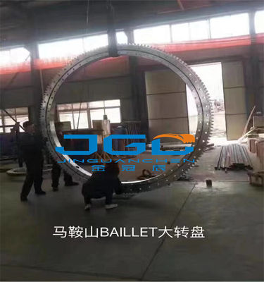 Komatsu PC200 Excavator Slewing Bearing รองรับการหมุนล้อใหญ่