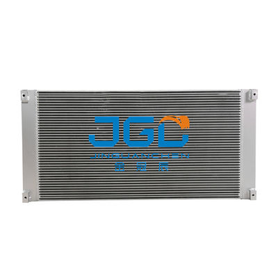 SH350-3 Excavator แผ่นอลูมิเนียมหม้อน้ำ Air Cooler 950*935mm