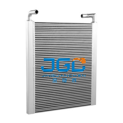 SK120-3 เครื่องยนต์หม้อน้ำรถขุดไฮดรอลิกออยคูลเลอร์ 655 * 730mm