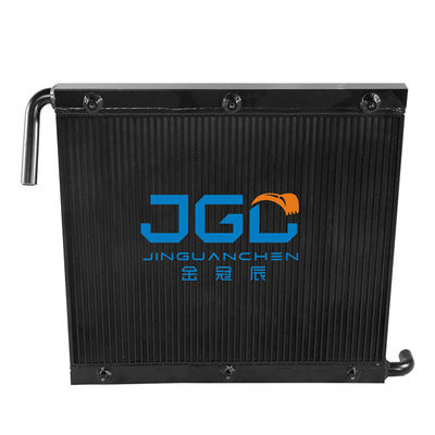 ODM รถขุดหม้อน้ำอลูมิเนียมน้ำมันคูลเลอร์สำหรับ Kobelco SK120-5 SK120-6 YW05P00009S007