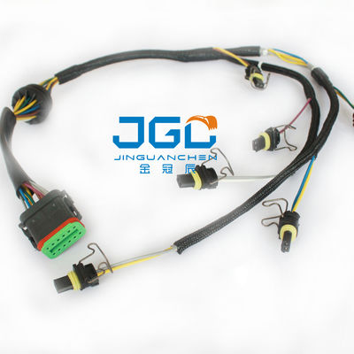 หัวฉีดน้ำมันเชื้อเพลิงลากสายไฟอะไหล่รถขุด C7 เครื่องยนต์ดีเซล  222-5917 2225917