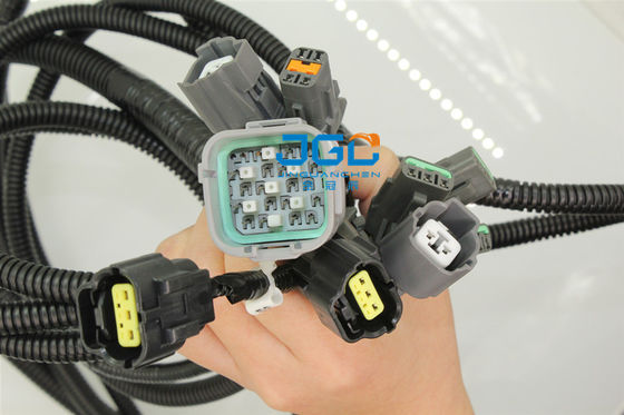 ZX450-1 ZX450-3 รถขุดอะไหล่ 6WG1 เครื่องยนต์หัวฉีดลากสายไฟ 4641126